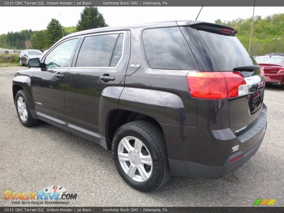 2015 GMC Terrain SLE Iridium Metallic / Jet Black Photo #12