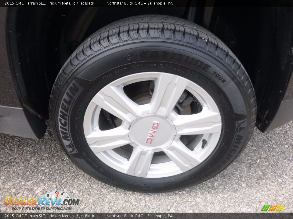 2015 GMC Terrain SLE Iridium Metallic / Jet Black Photo #14