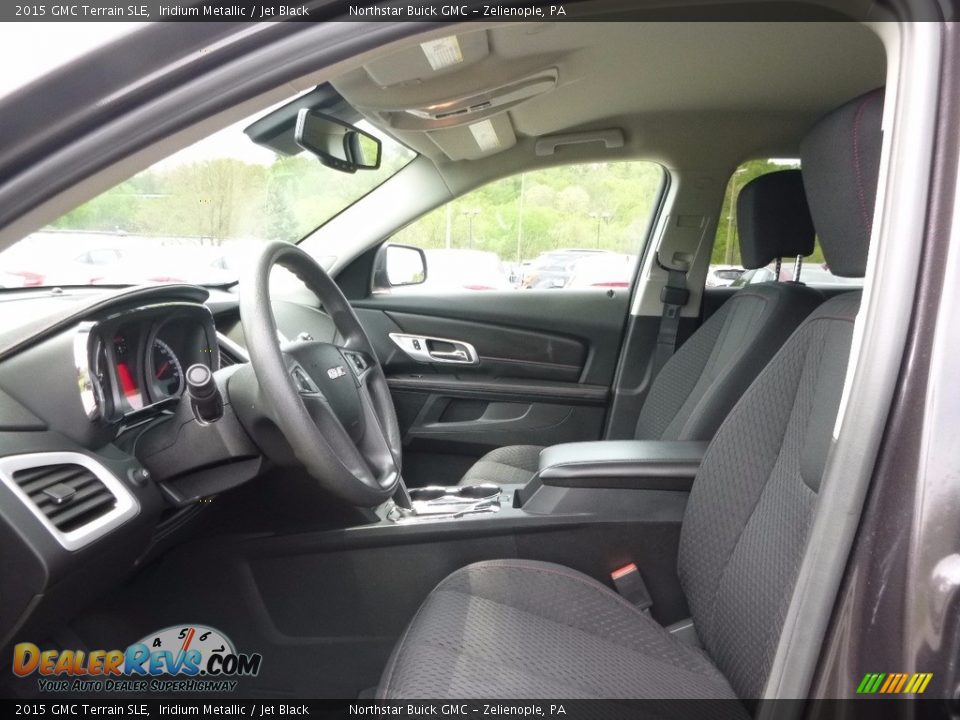 2015 GMC Terrain SLE Iridium Metallic / Jet Black Photo #15