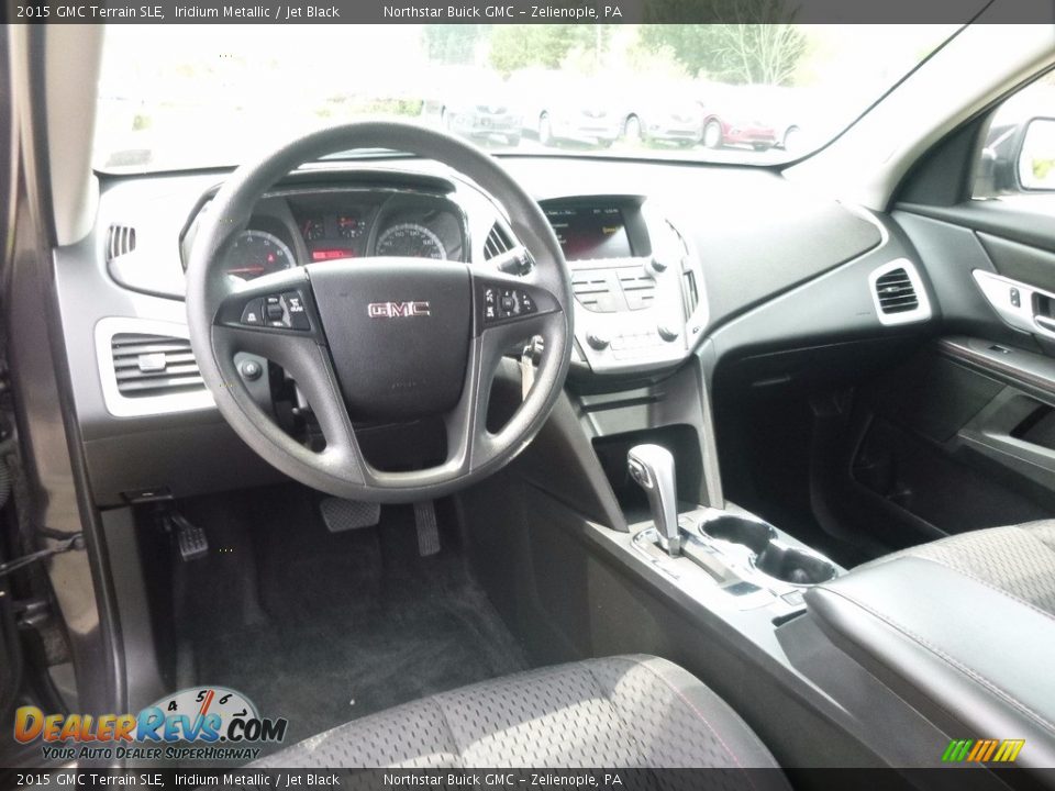 2015 GMC Terrain SLE Iridium Metallic / Jet Black Photo #17