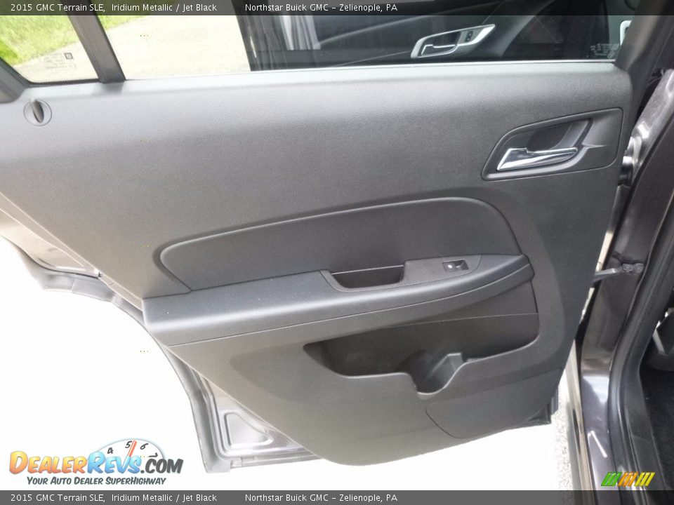 2015 GMC Terrain SLE Iridium Metallic / Jet Black Photo #18