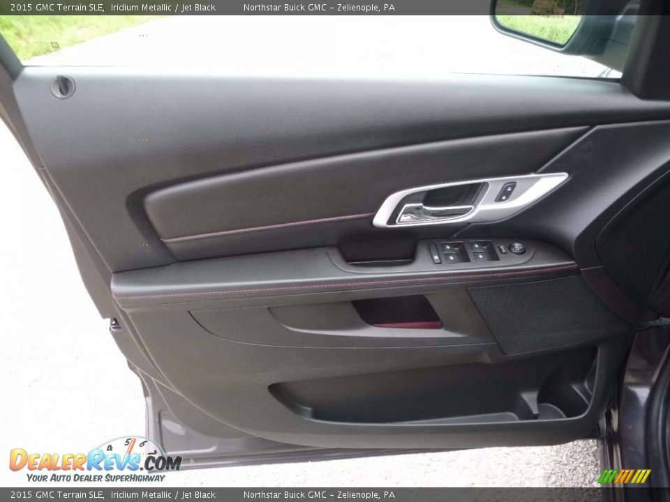 2015 GMC Terrain SLE Iridium Metallic / Jet Black Photo #19