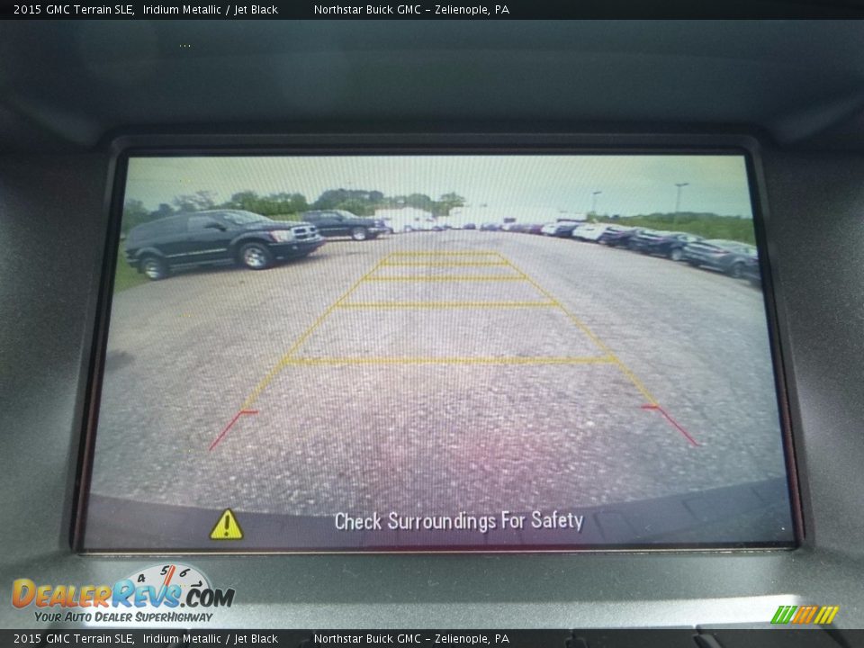 2015 GMC Terrain SLE Iridium Metallic / Jet Black Photo #28