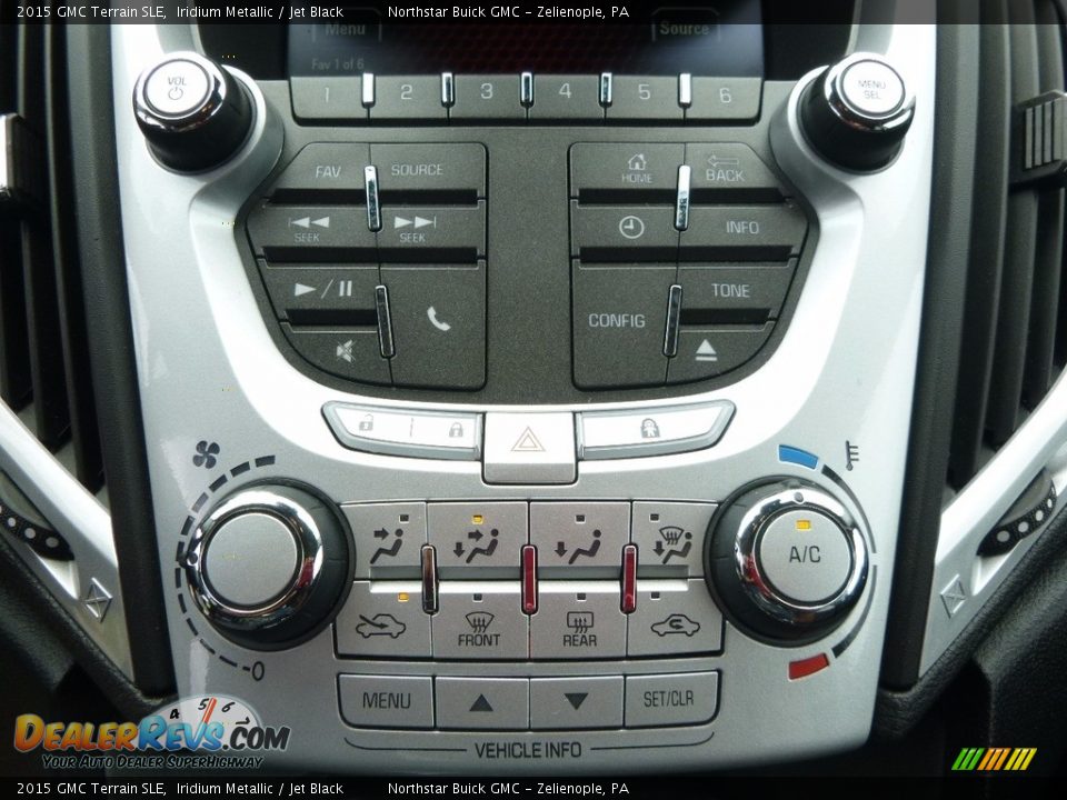 2015 GMC Terrain SLE Iridium Metallic / Jet Black Photo #29