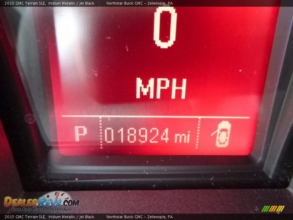 2015 GMC Terrain SLE Iridium Metallic / Jet Black Photo #30