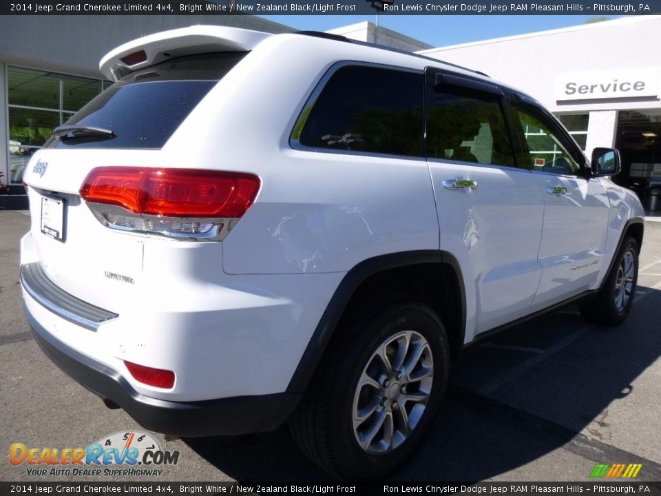 2014 Jeep Grand Cherokee Limited 4x4 Bright White / New Zealand Black/Light Frost Photo #3