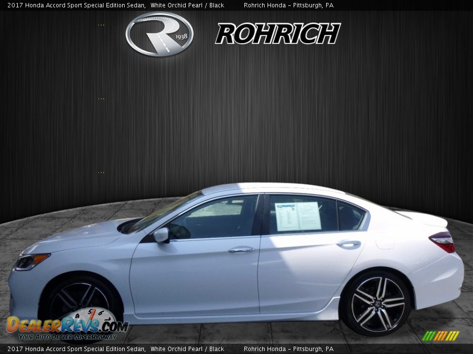 2017 Honda Accord Sport Special Edition Sedan White Orchid Pearl / Black Photo #4