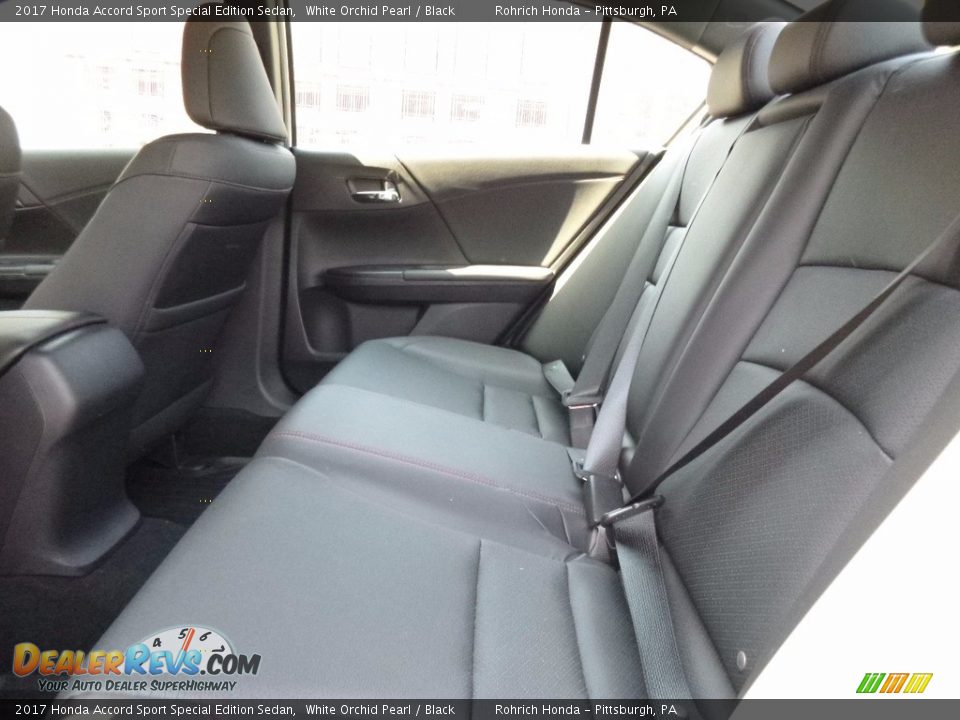 2017 Honda Accord Sport Special Edition Sedan White Orchid Pearl / Black Photo #7