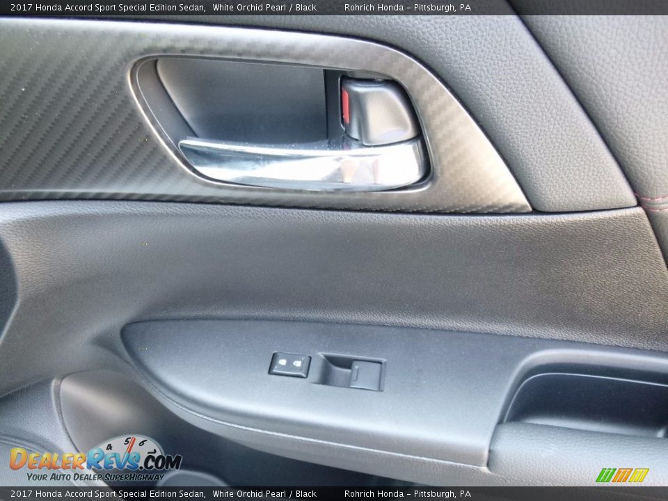 2017 Honda Accord Sport Special Edition Sedan White Orchid Pearl / Black Photo #11