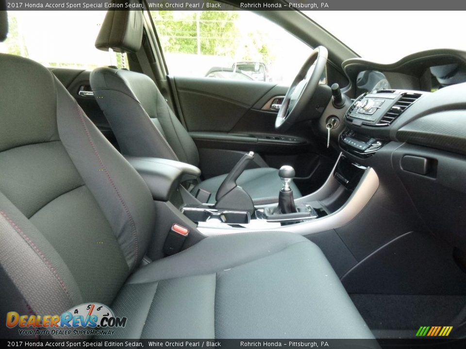 2017 Honda Accord Sport Special Edition Sedan White Orchid Pearl / Black Photo #14