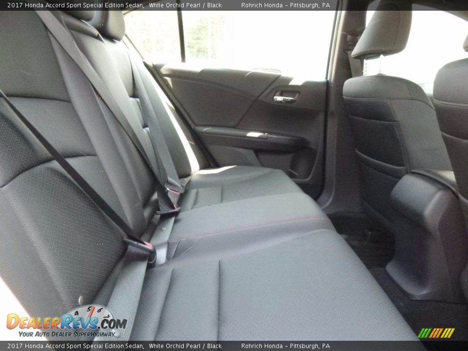 2017 Honda Accord Sport Special Edition Sedan White Orchid Pearl / Black Photo #15