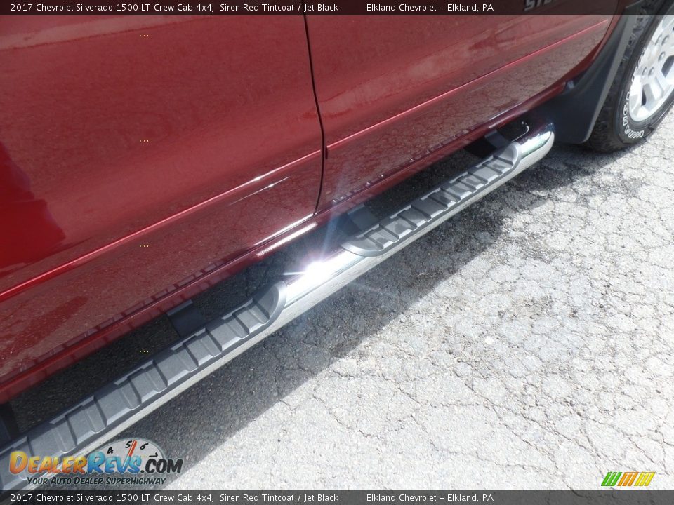 2017 Chevrolet Silverado 1500 LT Crew Cab 4x4 Siren Red Tintcoat / Jet Black Photo #9