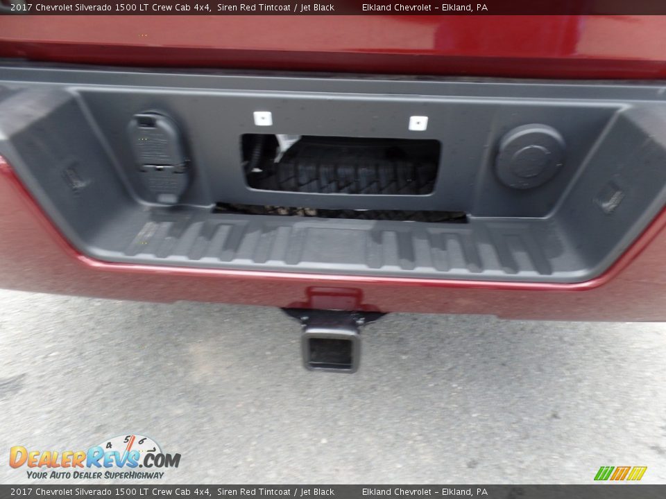 2017 Chevrolet Silverado 1500 LT Crew Cab 4x4 Siren Red Tintcoat / Jet Black Photo #12