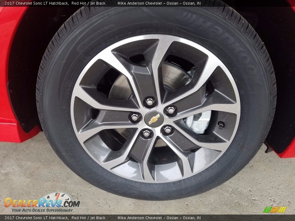 2017 Chevrolet Sonic LT Hatchback Wheel Photo #18