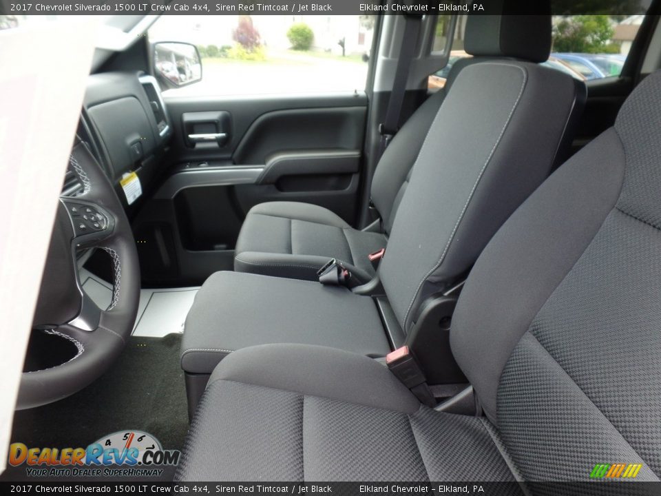 2017 Chevrolet Silverado 1500 LT Crew Cab 4x4 Siren Red Tintcoat / Jet Black Photo #20