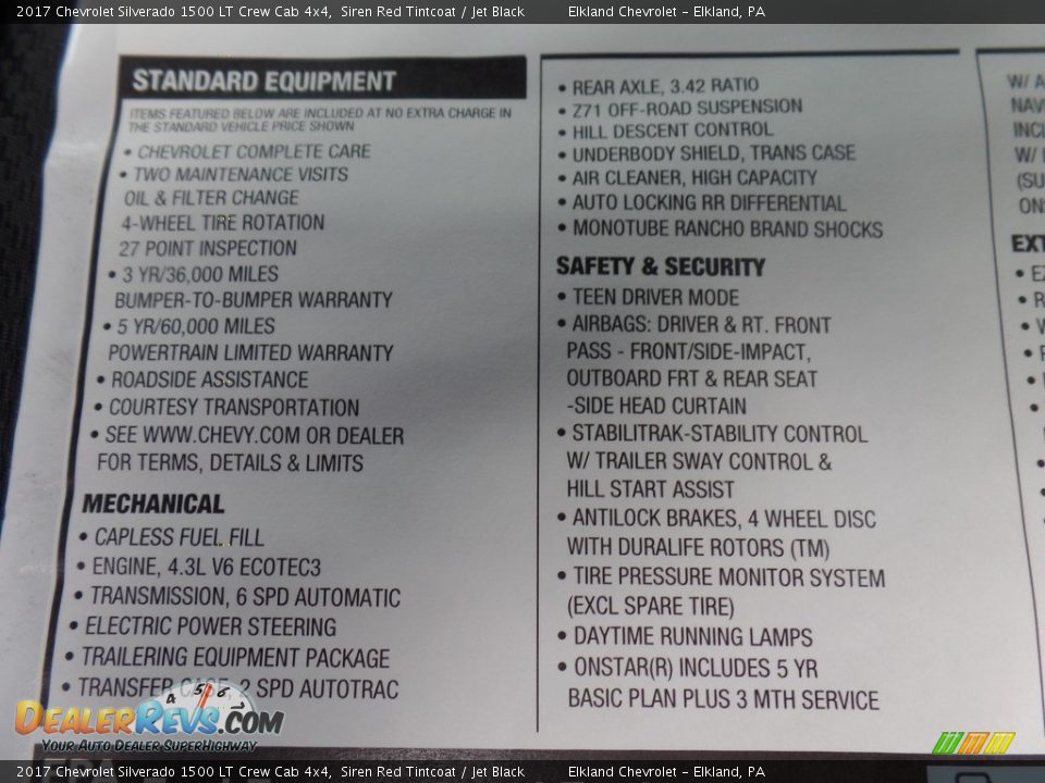 2017 Chevrolet Silverado 1500 LT Crew Cab 4x4 Siren Red Tintcoat / Jet Black Photo #21