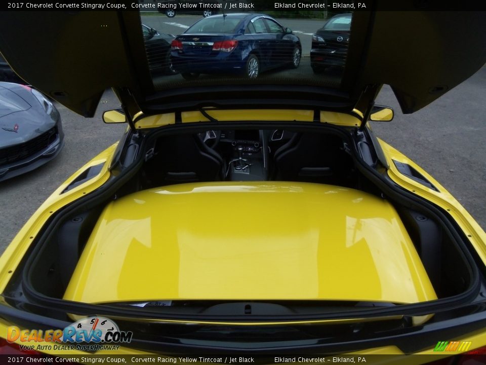 2017 Chevrolet Corvette Stingray Coupe Corvette Racing Yellow Tintcoat / Jet Black Photo #18