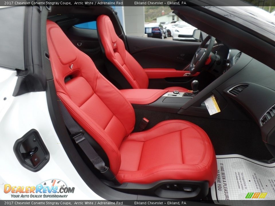 Front Seat of 2017 Chevrolet Corvette Stingray Coupe Photo #16