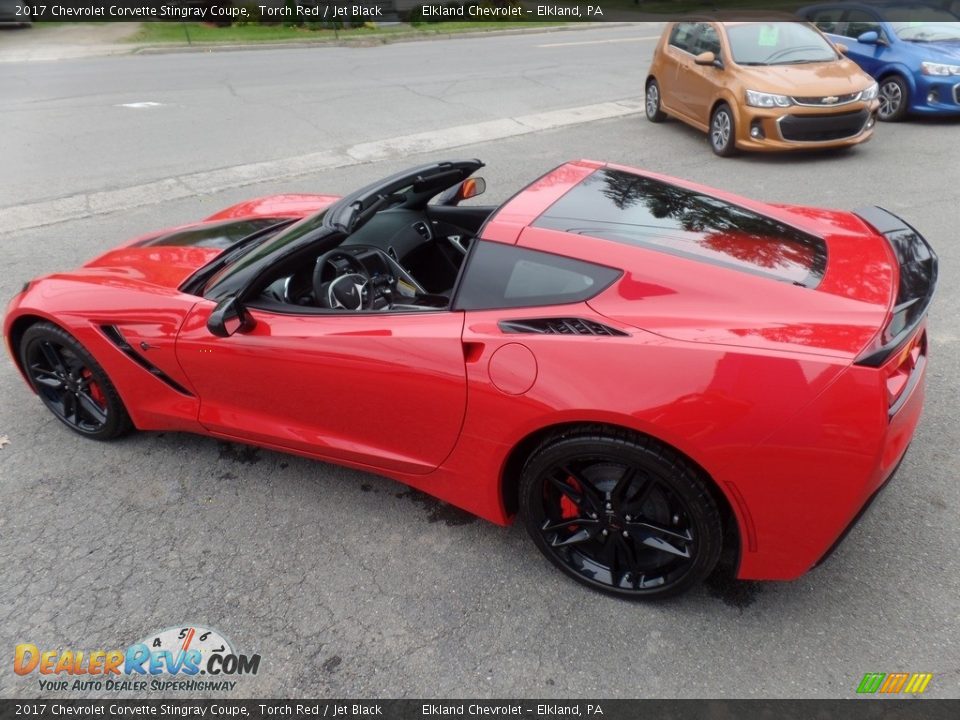 2017 Chevrolet Corvette Stingray Coupe Torch Red / Jet Black Photo #2