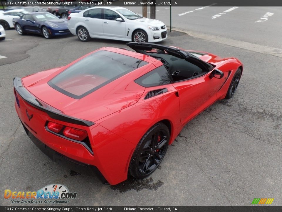 2017 Chevrolet Corvette Stingray Coupe Torch Red / Jet Black Photo #3