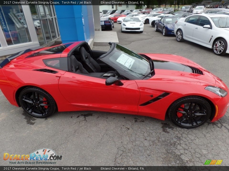 2017 Chevrolet Corvette Stingray Coupe Torch Red / Jet Black Photo #4