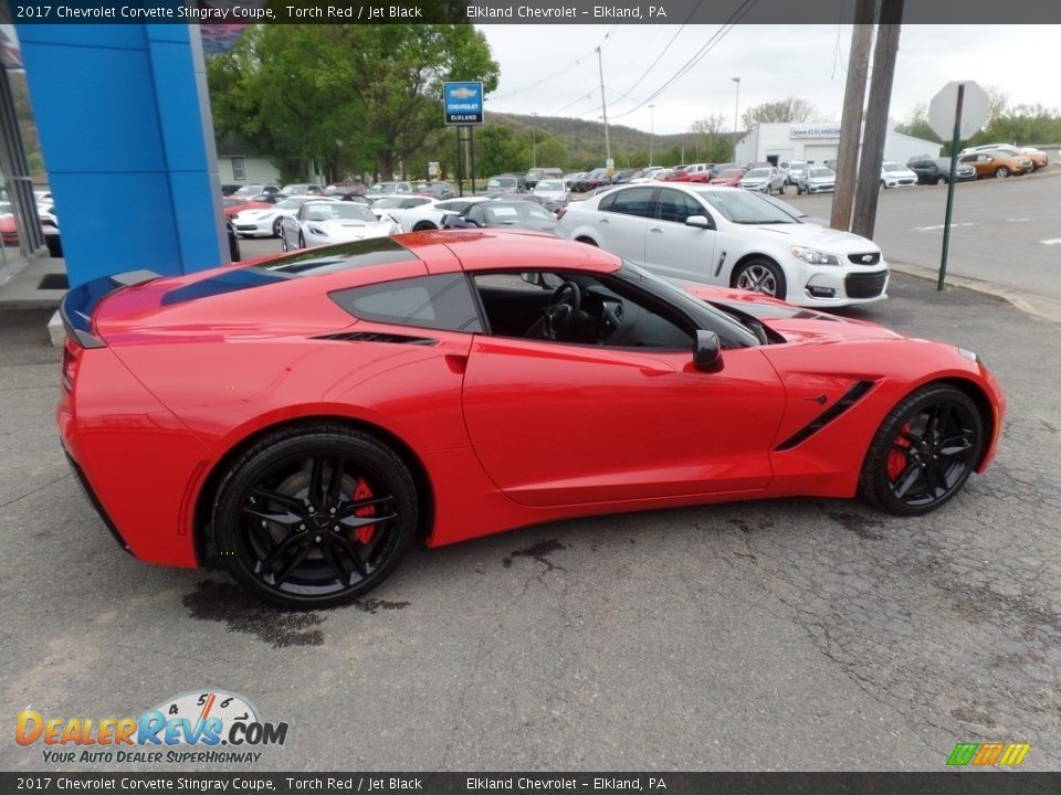 2017 Chevrolet Corvette Stingray Coupe Torch Red / Jet Black Photo #5