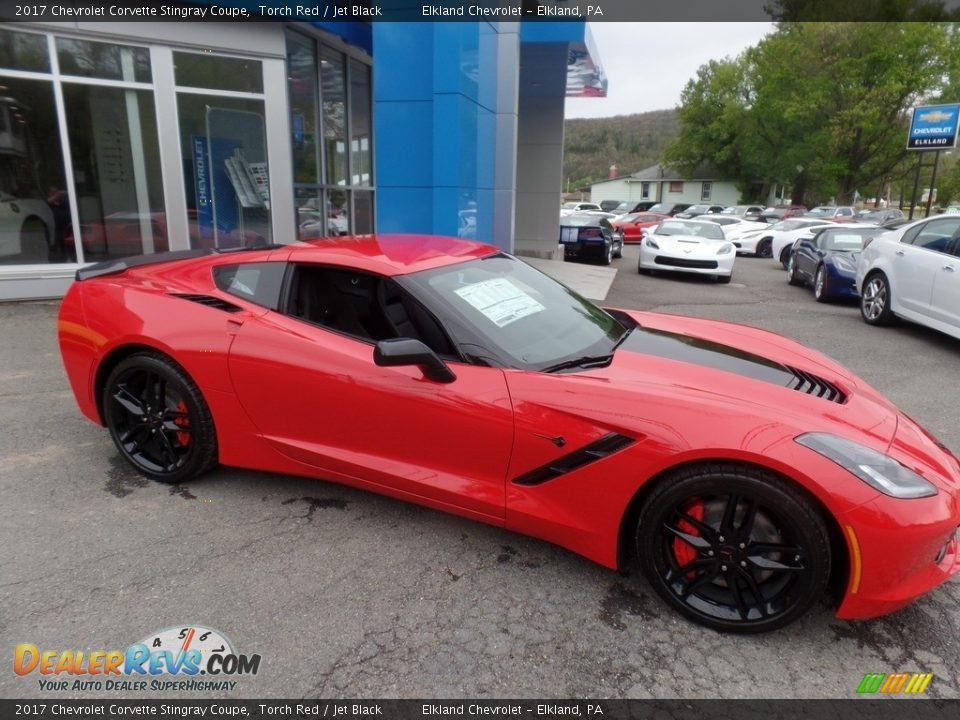 2017 Chevrolet Corvette Stingray Coupe Torch Red / Jet Black Photo #6