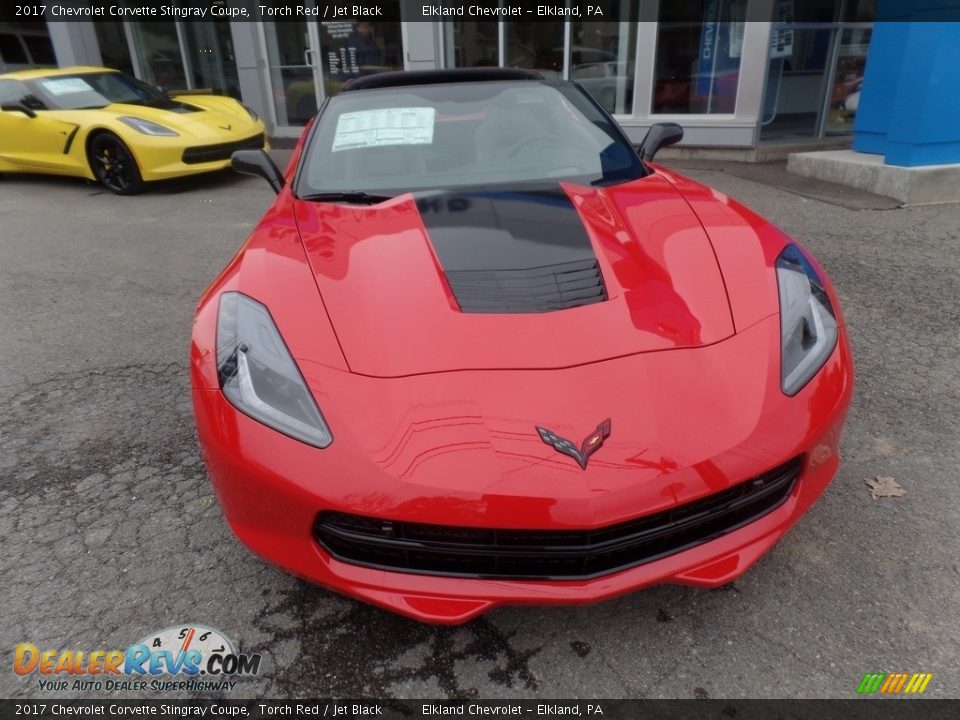 2017 Chevrolet Corvette Stingray Coupe Torch Red / Jet Black Photo #8