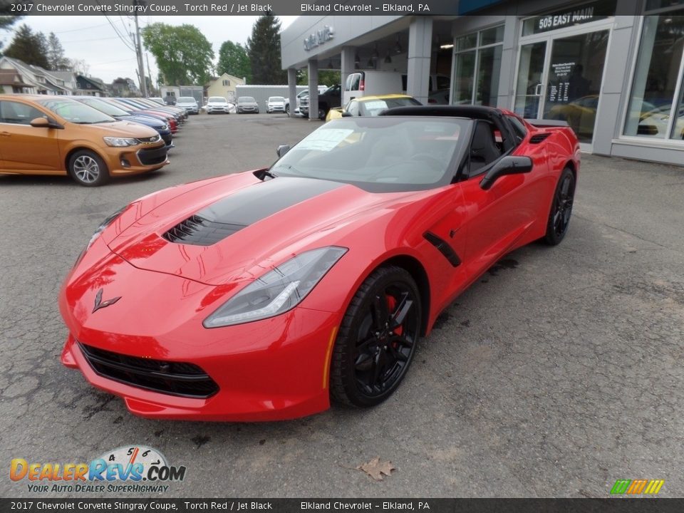 2017 Chevrolet Corvette Stingray Coupe Torch Red / Jet Black Photo #9
