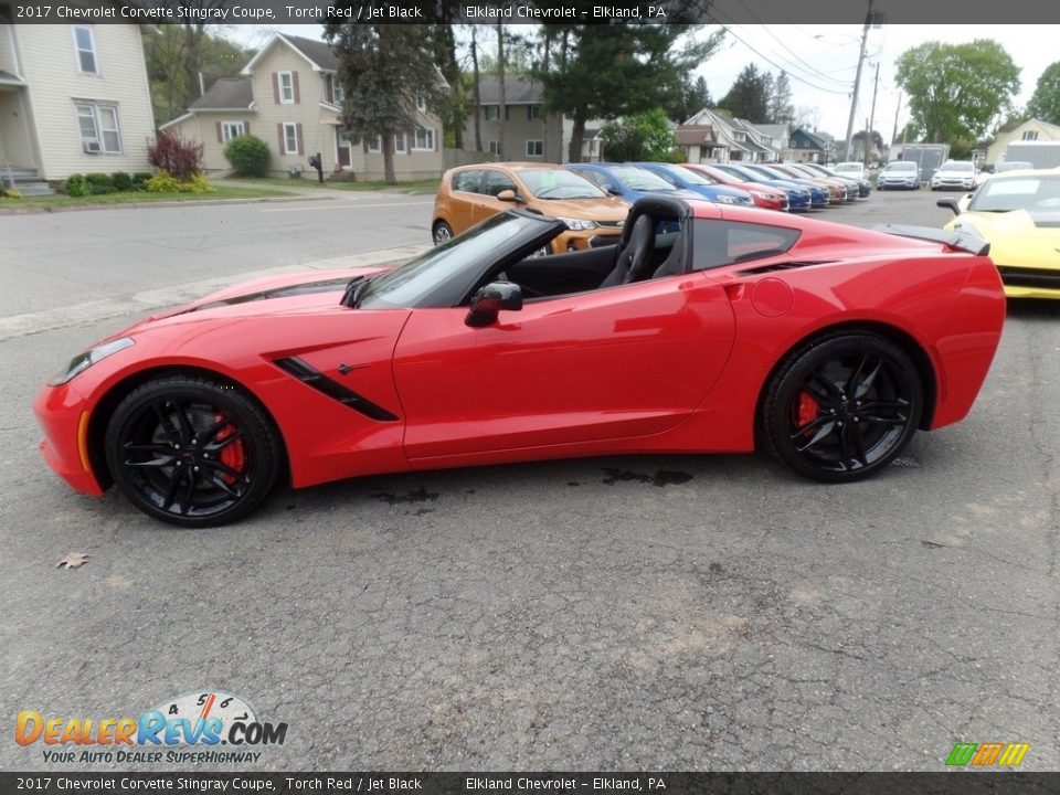 2017 Chevrolet Corvette Stingray Coupe Torch Red / Jet Black Photo #10