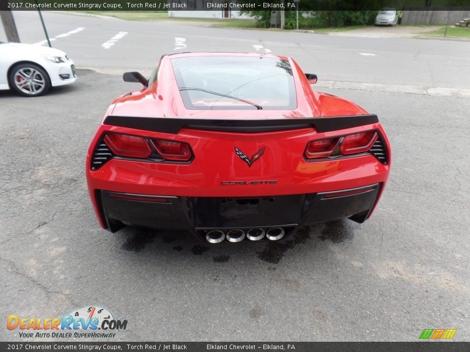 2017 Chevrolet Corvette Stingray Coupe Torch Red / Jet Black Photo #13