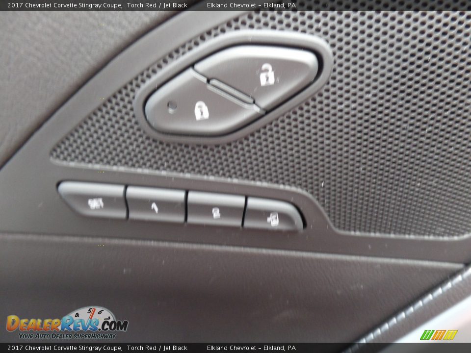 2017 Chevrolet Corvette Stingray Coupe Torch Red / Jet Black Photo #22