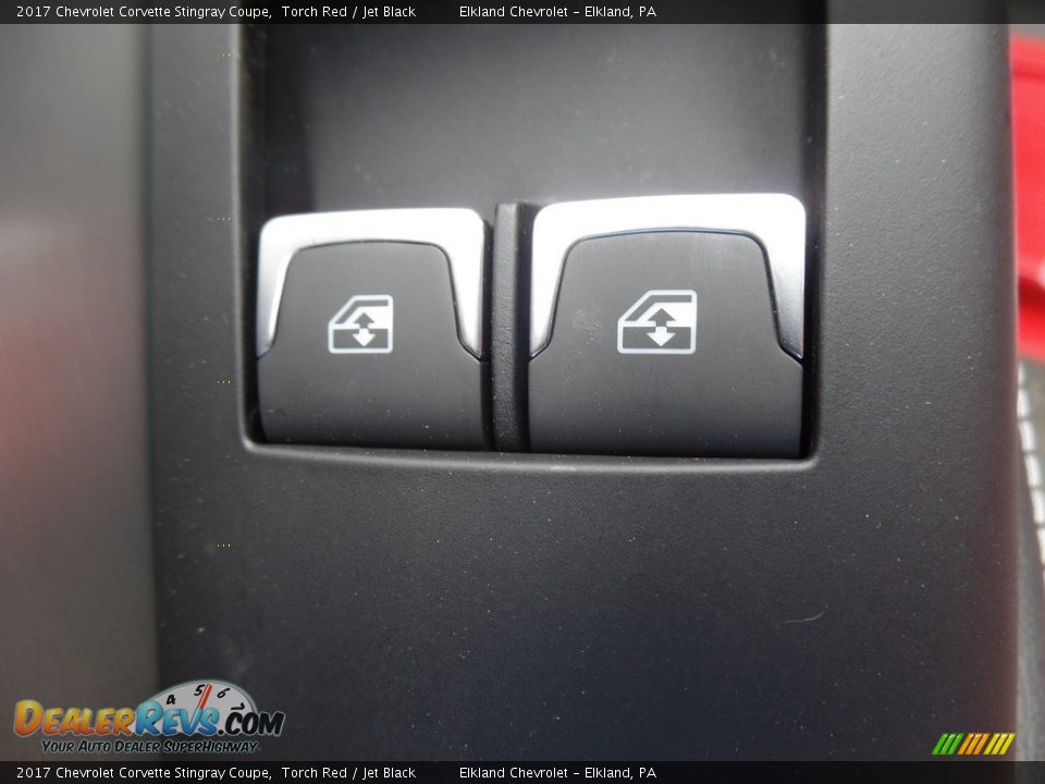 2017 Chevrolet Corvette Stingray Coupe Torch Red / Jet Black Photo #24