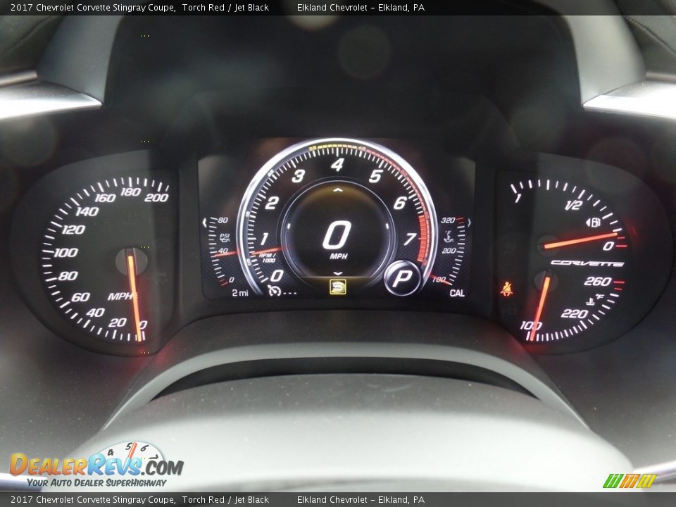 2017 Chevrolet Corvette Stingray Coupe Torch Red / Jet Black Photo #30