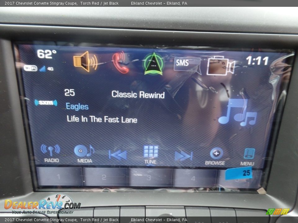 2017 Chevrolet Corvette Stingray Coupe Torch Red / Jet Black Photo #35