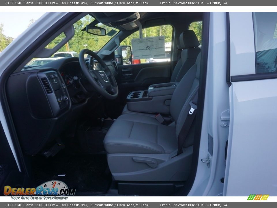 2017 GMC Sierra 3500HD Crew Cab Chassis 4x4 Summit White / Dark Ash/Jet Black Photo #8