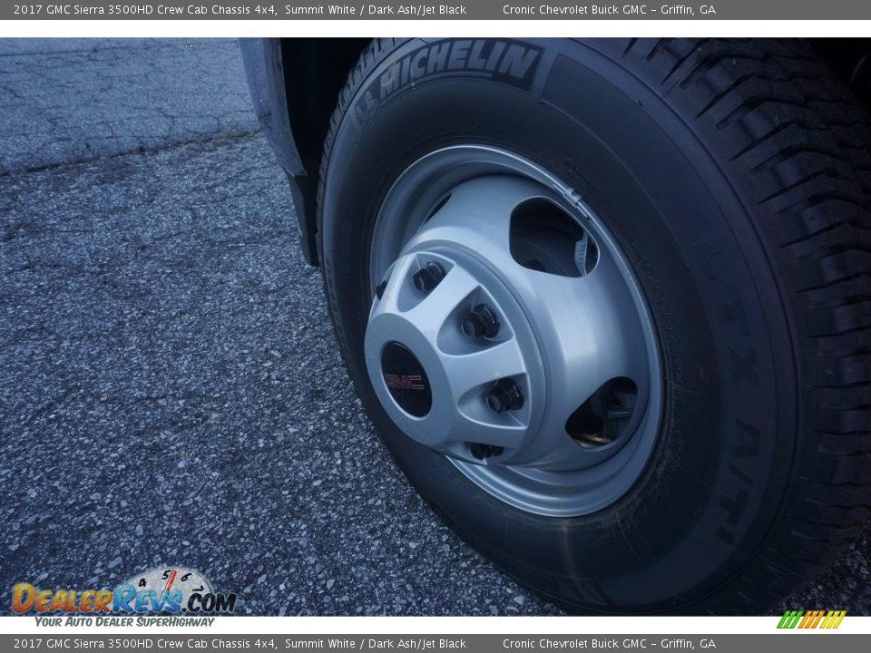 2017 GMC Sierra 3500HD Crew Cab Chassis 4x4 Summit White / Dark Ash/Jet Black Photo #10