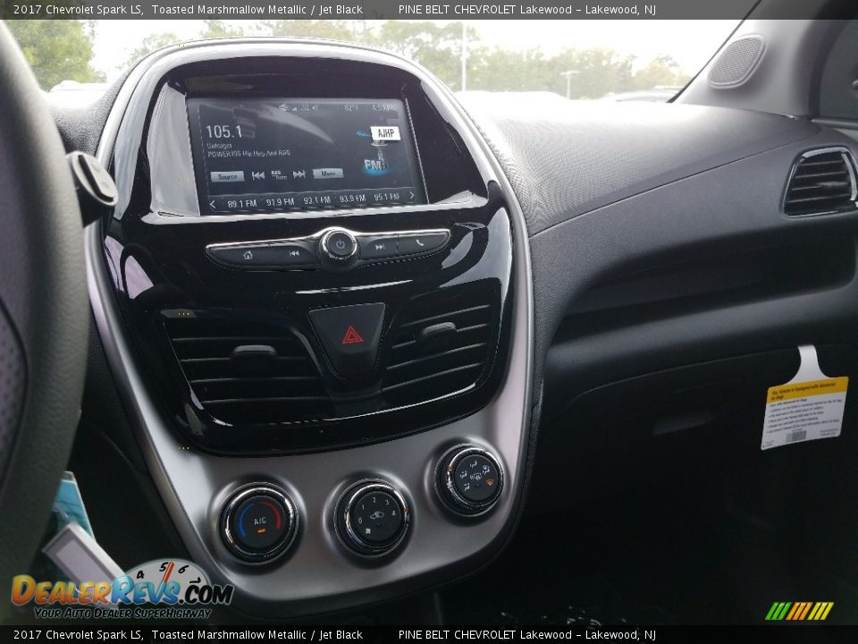 2017 Chevrolet Spark LS Toasted Marshmallow Metallic / Jet Black Photo #10