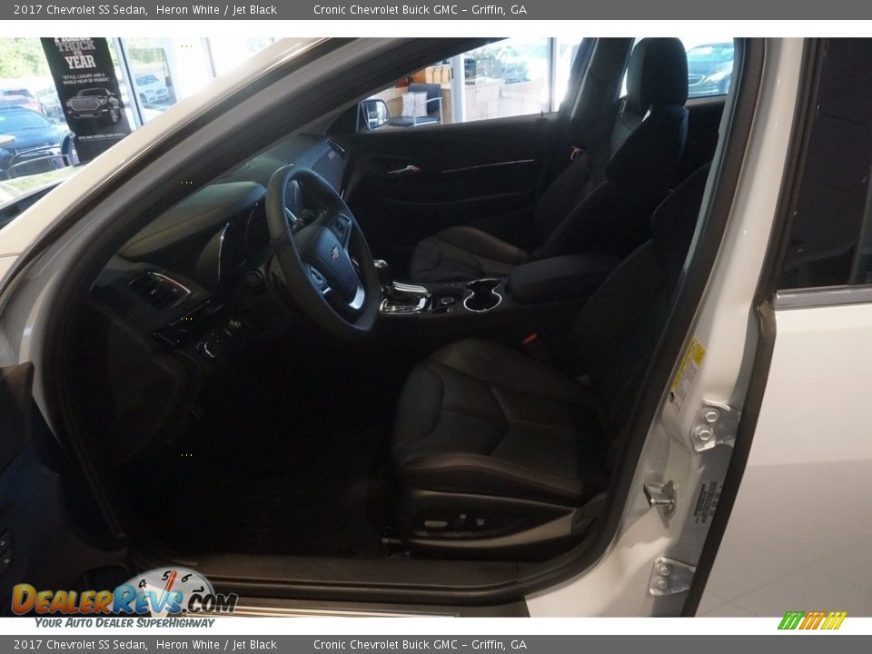 2017 Chevrolet SS Sedan Heron White / Jet Black Photo #9