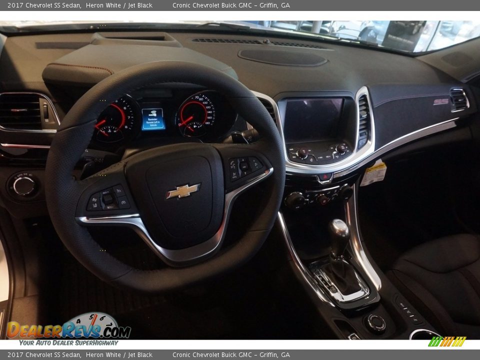 2017 Chevrolet SS Sedan Heron White / Jet Black Photo #10
