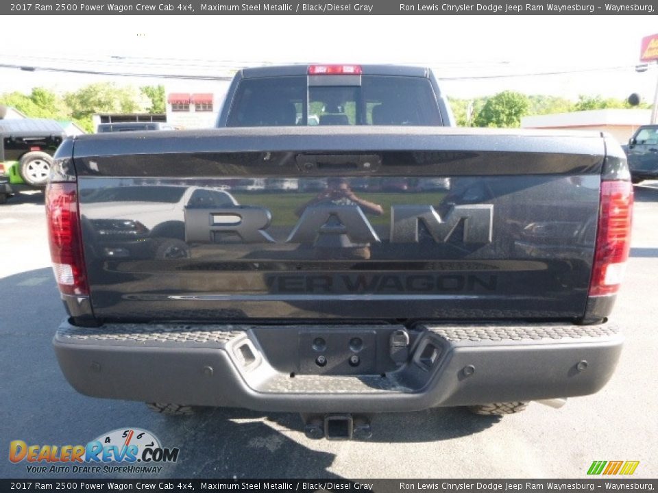 2017 Ram 2500 Power Wagon Crew Cab 4x4 Maximum Steel Metallic / Black/Diesel Gray Photo #4