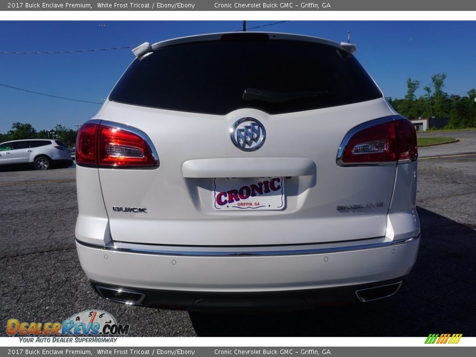 2017 Buick Enclave Premium White Frost Tricoat / Ebony/Ebony Photo #6