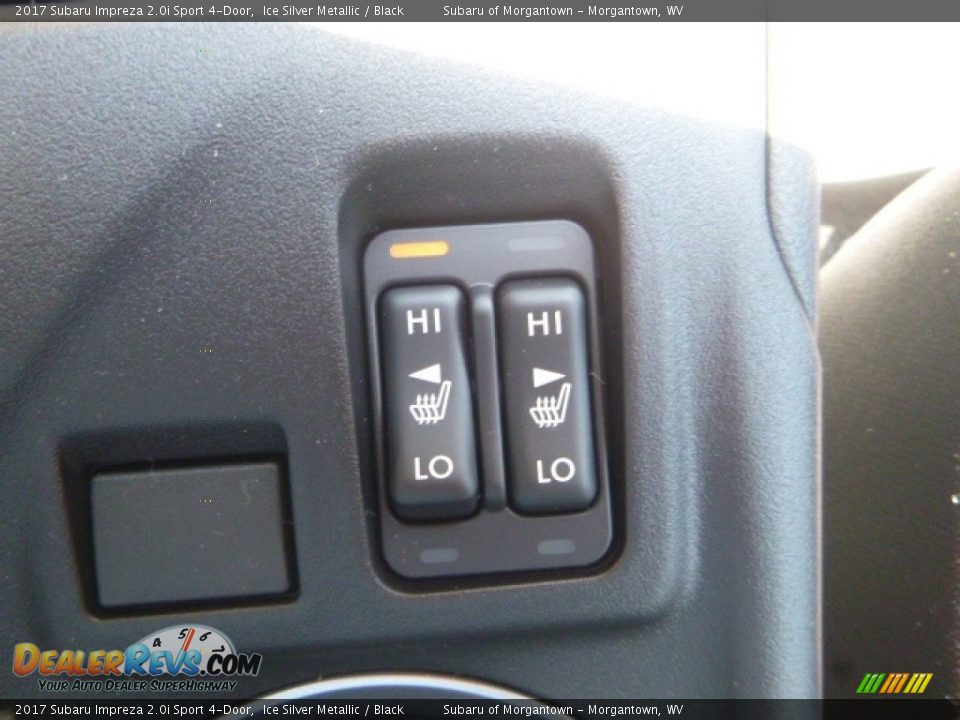 2017 Subaru Impreza 2.0i Sport 4-Door Ice Silver Metallic / Black Photo #16