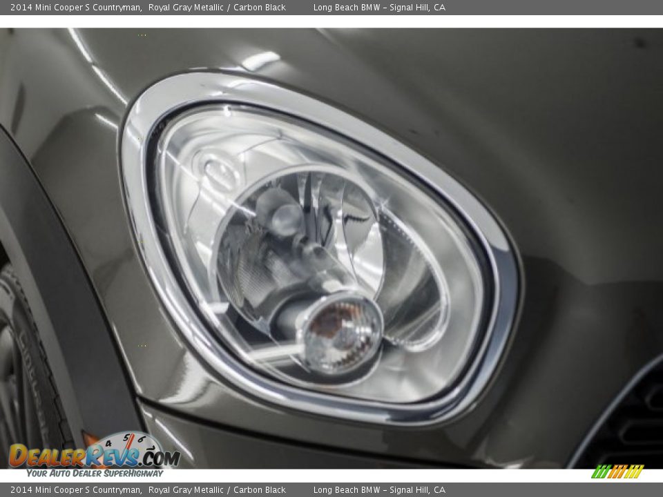 2014 Mini Cooper S Countryman Royal Gray Metallic / Carbon Black Photo #25