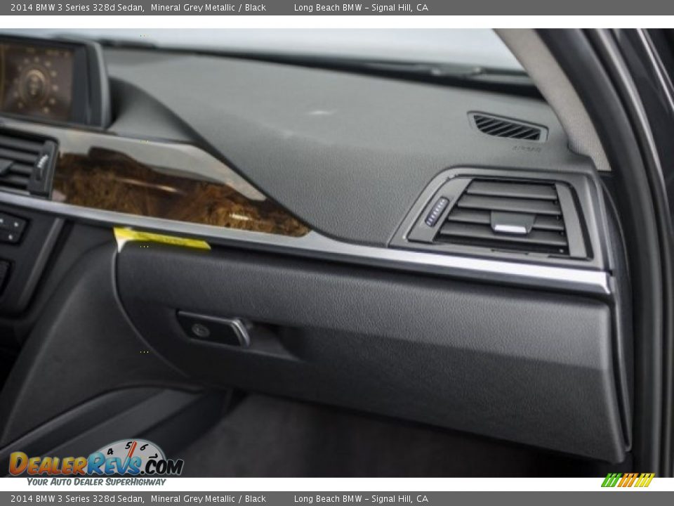 2014 BMW 3 Series 328d Sedan Mineral Grey Metallic / Black Photo #22