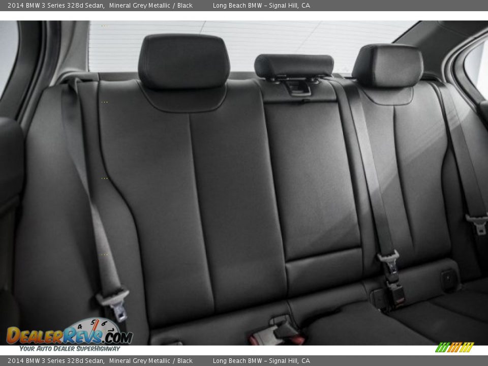 2014 BMW 3 Series 328d Sedan Mineral Grey Metallic / Black Photo #27