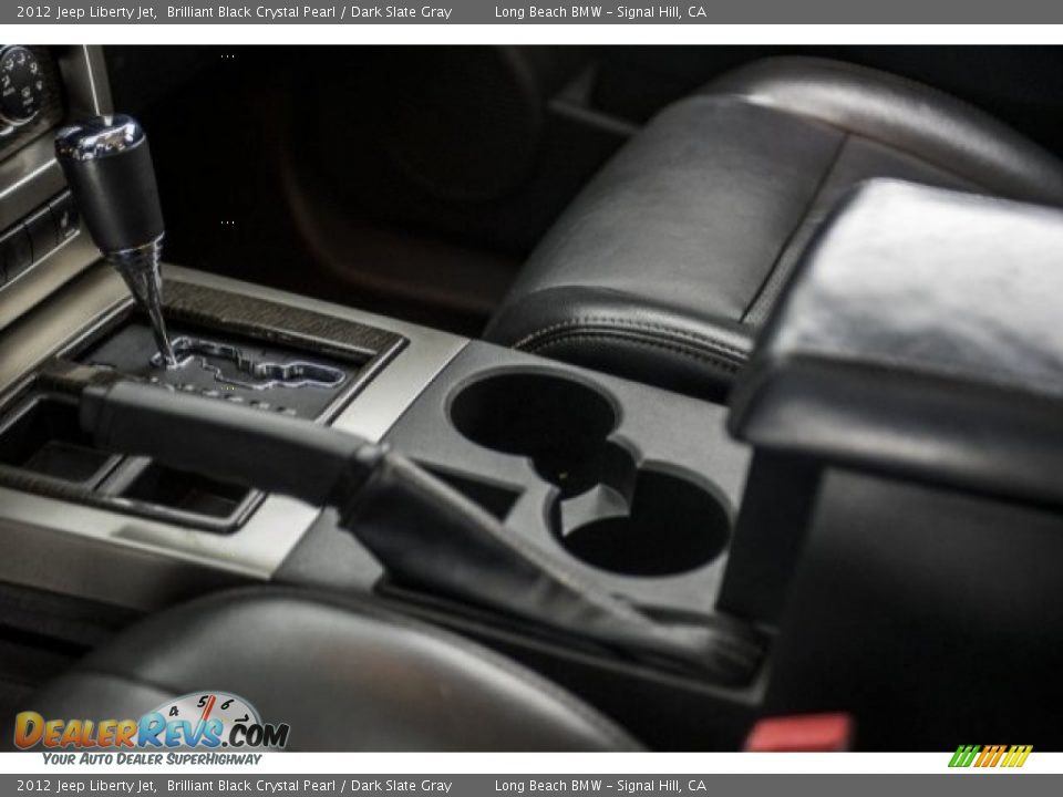 2012 Jeep Liberty Jet Brilliant Black Crystal Pearl / Dark Slate Gray Photo #16
