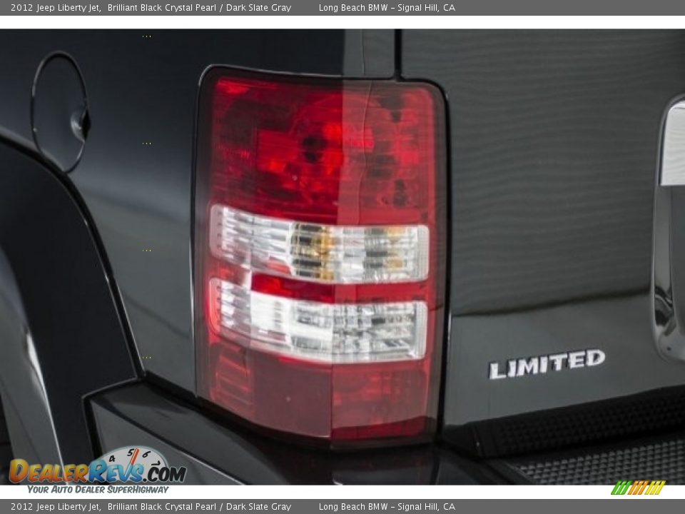 2012 Jeep Liberty Jet Brilliant Black Crystal Pearl / Dark Slate Gray Photo #19