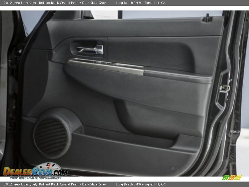 2012 Jeep Liberty Jet Brilliant Black Crystal Pearl / Dark Slate Gray Photo #20