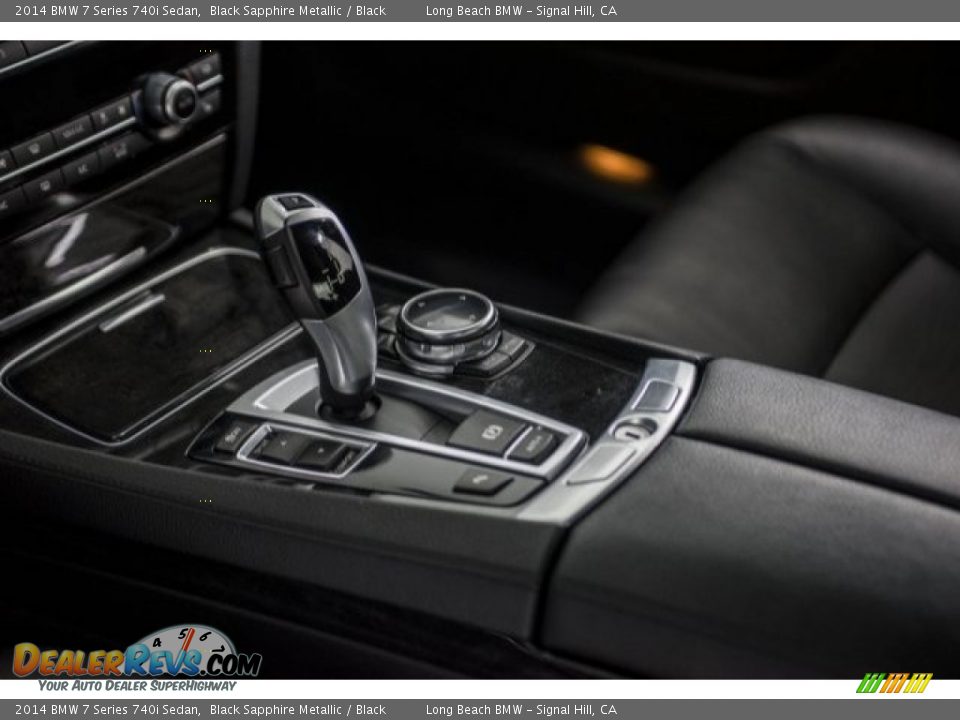 2014 BMW 7 Series 740i Sedan Black Sapphire Metallic / Black Photo #16